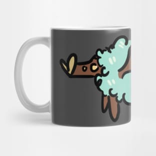 Blue Fluff Dragon :: Dragons and Dinosaurs Mug